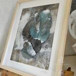 額装して発表された作品