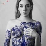 Photographie intitulée "Sign off" par Lídia Vives, Œuvre d'art originale, Photographie numérique