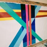 Steps of the making of the work