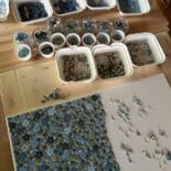 Etapes de réalisation de l'œuvre