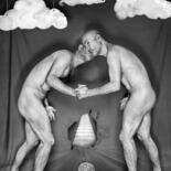 Photography titled "Doute" by Hervé Gergaud, Original Artwork, Manipulated Photography