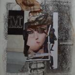 Collages titled "Aw-- / Karl Lagerfe…" by Leni Smoragdova, Original Artwork, Collages