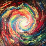 绘画 标题为“The Vortex” 由Natalia Malyukova, 原创艺术品, 丙烯 安装在木质担架架上