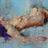 Schilderij getiteld "Portrait of a soul" door Marina Fedorova, Origineel Kunstwerk, Olie