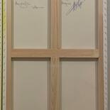 Achterkant van het werk