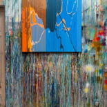 Steps of the making of the work
