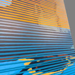Artwork's surface or texture