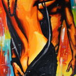 Peinture intitulée "Stay with me  2" par Stach, Œuvre d'art originale, Acrylique Monté sur Châssis en bois