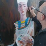 Steps of the making of the work