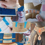 Steps of the making of the work