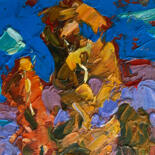 Artwork's surface or texture