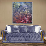 Artwork's surface or texture
