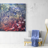 Artwork's surface or texture