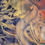 Artwork's surface or texture