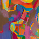 Artwork's surface or texture