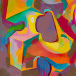 Artwork's surface or texture