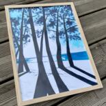 Work presented framed