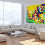 Artwork in situation