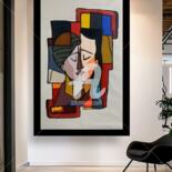 Work presented framed