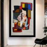 Work presented framed