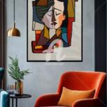 Work presented framed