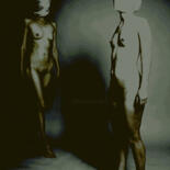 Photographie intitulée "a77+ / Figures coll…" par Leni Smoragdova, Œuvre d'art originale, Photographie argentique Monté sur…