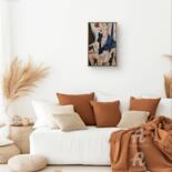 Œuvre présentée encadrée