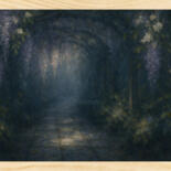 Работа представлена ​​в рамке