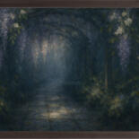 Работа представлена ​​в рамке