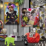 Digital Arts titled "Gallery" by Karine Garelli (Reds Robin), Original Artwork, Plastic