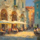 "Tarde en la Plaza" başlıklı Dijital Sanat Irina Collins tarafından, Orijinal sanat, Dijital Resim