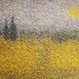 Artwork's surface or texture