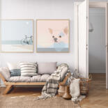 Work presented framed