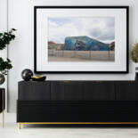 Werk ingelijst gepresenteerd