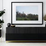 Werk ingelijst gepresenteerd