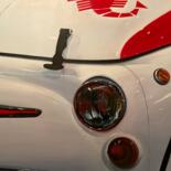 Painting titled "Fiat ABARTH 500 ral…" by Gilbert Duchamp, Original Artwork, Acrylic
