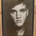 Œuvre présentée encadrée