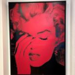 Œuvre présentée encadrée