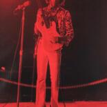 Peinture intitulée "Hendrix Hollywood" par Russell Young, Œuvre d'art originale, Acrylique