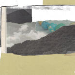 "Serie Cartoline 01" başlıklı Kolaj Chiara Criniti tarafından, Orijinal sanat, Grafit