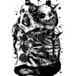 "Mr. Clown oboroten.…" başlıklı Resim Аксенов Руслан tarafından, Orijinal sanat, Akrilik