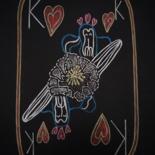 Drawing titled "Colibri Poppy" by Sophie Ong, Original Artwork, Ballpoint pen