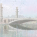 "Alexandra III Bridg…" başlıklı Tablo Oleh Lavrii tarafından, Orijinal sanat, Petrol