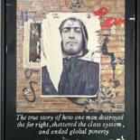 Work presented framed