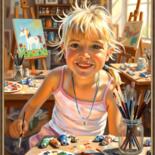 Trabalho apresentado emoldurado