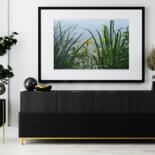 Werk ingelijst gepresenteerd