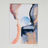 Painting titled "Dialogue of Blue sp…" by Evgeniya Zolotareva, Original Artwork, Acrylic