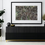 Werk ingelijst gepresenteerd