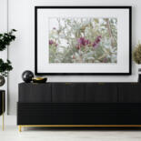 Werk ingelijst gepresenteerd