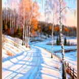 Œuvre présentée encadrée